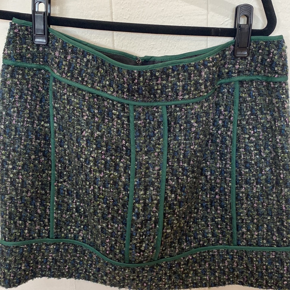 J Crew tweed mini skirt Size 8